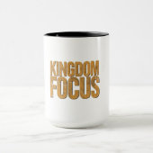 Mug Conception de mentalité de royaume Foi Concentrati (Centre)