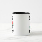 Mug Conception de mentalité de trading de taureau de s (Centre)