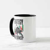 Mug Conception de mentalité de trading de taureau de s (Devant gauche)