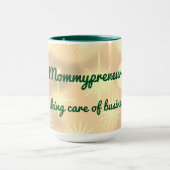 Mug Conception de Mommypréneur (Centre)