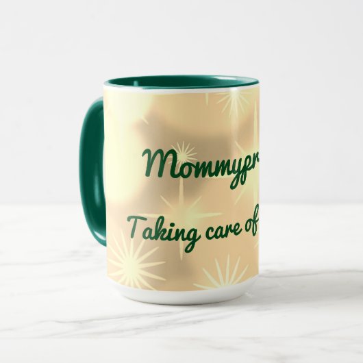 Mug Conception de Mommypréneur (Devant gauche)