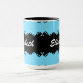 Mug Conception de monogramme customisée (Centre)