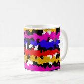 Mug Conception de Motif Abstrait irrégulier en milieu (Devant droit)