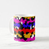 Mug Conception de Motif Abstrait irrégulier en milieu (Devant gauche)