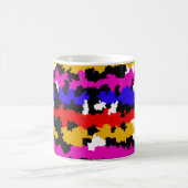 Mug Conception de Motif Abstrait irrégulier en milieu (Centre)