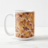 Mug Conception de motif de couleurs feuillues ombragée (Gauche)