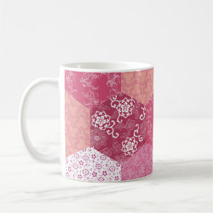 Mug Conception de Motif de Patchwork de style japonais