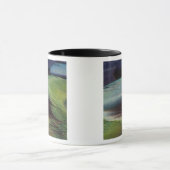 Mug conception de motif de plume de perroquet (Centre)