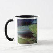 Mug conception de motif de plume de perroquet (Gauche)