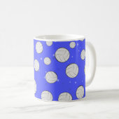 Mug Conception de Motif de volley-ball (Devant droit)