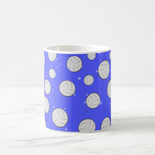 Mug Conception de Motif de volley-ball (Centre)