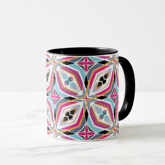 Mug Conception de motif unique (Devant droit)