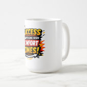Mug Conception de Motivation (Devant droit)