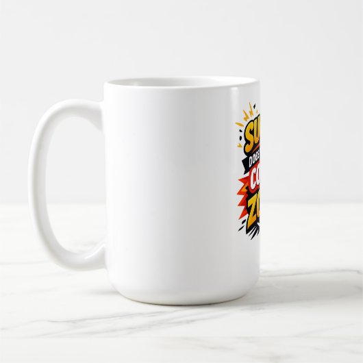 Mug Conception de Motivation (Gauche)