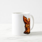 Mug Conception de motivation Dark Phoenix (Devant droit)
