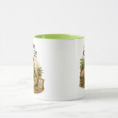 Mug Conception de motivation d'étude de grenouille mig (Centre)