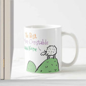 Mug Conception de mouton pour un policier gréviste de 