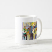 Mug Conception de musique de bleus de delta (Devant droit)