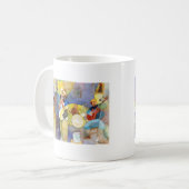 Mug Conception de musique de bleus de delta (Devant gauche)