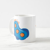 Mug Conception de nanoparticules (Fond polyvalent) (Devant gauche)