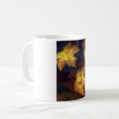 Mug Conception de nature du feuille 20 de chute (Devant gauche)
