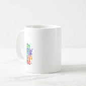 Mug Conception de neurodiversité adoptez Adhd Autisme (Devant gauche)