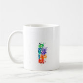 Mug Conception de neurodiversité adoptez Adhd Autisme (Gauche)