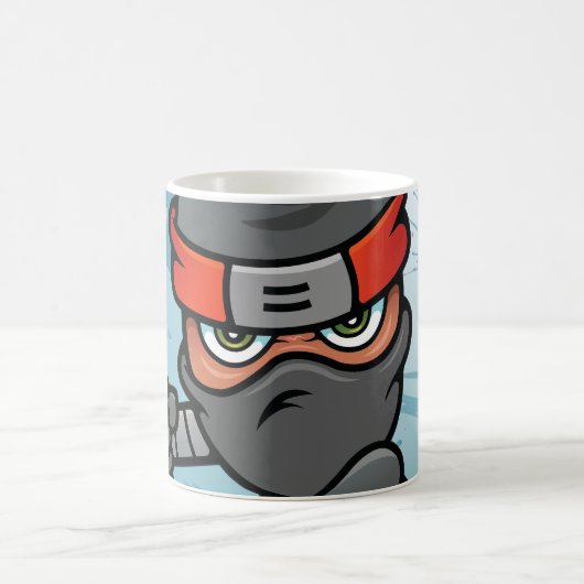 Mug Conception de Ninja d'amusement (Centre)