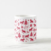 Mug Conception de Noël Buldog (Centre)