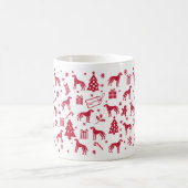 Mug Conception de Noël de la hache transylvanienne (Centre)