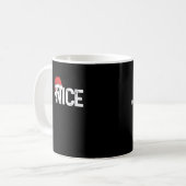 Mug Conception de Noël drôle de correspondance méchant (Devant gauche)