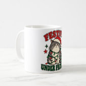 Mug Conception de Noël drôle sous protestation (Devant gauche)
