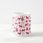 Mug Conception de Noël Keeshond (Centre)