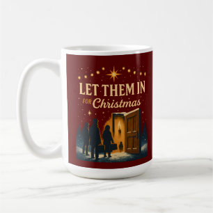 Mug Conception de Noël « Laissez-les entrer pour Noël