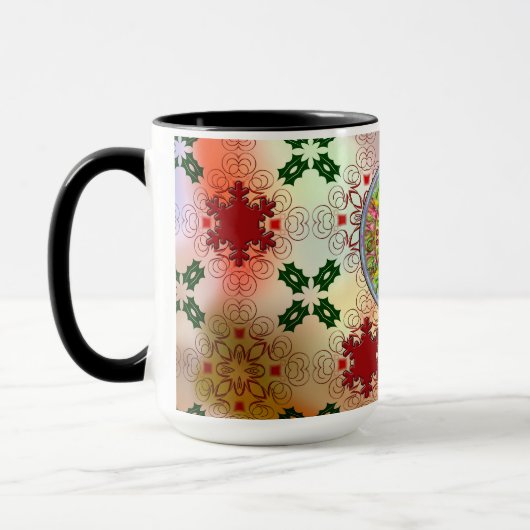 Mug Conception de Noël moche (Gauche)