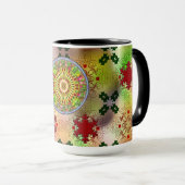 Mug Conception de Noël moche (Devant droit)