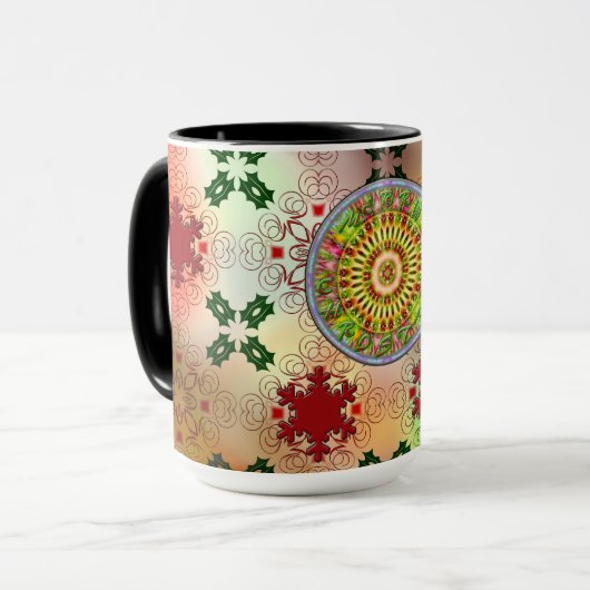 Mug Conception de Noël moche (Devant gauche)