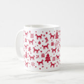 Mug Conception de Noël norvégienne (Devant gauche)