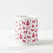 Mug Conception de Noël Plott Hound (Centre)