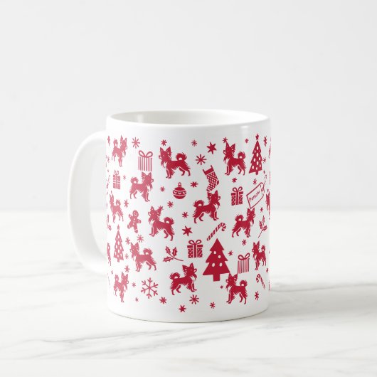 Mug Conception de Noël Pomchi (Devant gauche)