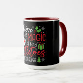 Mug Conception de Noël pour infirmière en néonatalogie (Devant droit)
