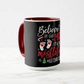Mug Conception de Noël pour infirmière en néonatalogie (Devant gauche)