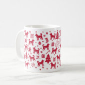 Mug Conception de Noël Schipperke (Devant gauche)