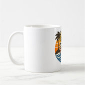 Mug Conception de nom Sergio Retro Sunset (Gauche)