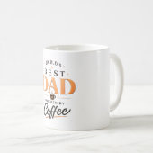 Mug Conception de papa amateur de café drôle (Devant droit)