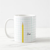 Mug Conception de papier graphique (Gauche)