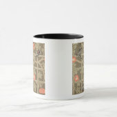 Mug Conception de papier peint de treillis avec un (Centre)