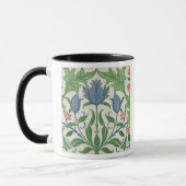 Mug Conception de papier peint floral (Gauche)