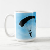 Mug Conception de parachutisme en Skyplongée (Gauche)
