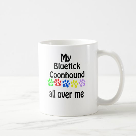 Mug Conception de parcours Bluetick Coonhound (Droite)